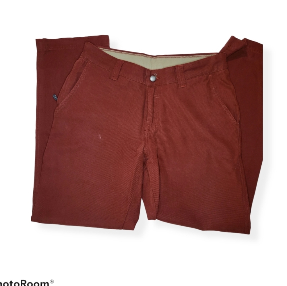 Men's Columbia red pants size 32×30